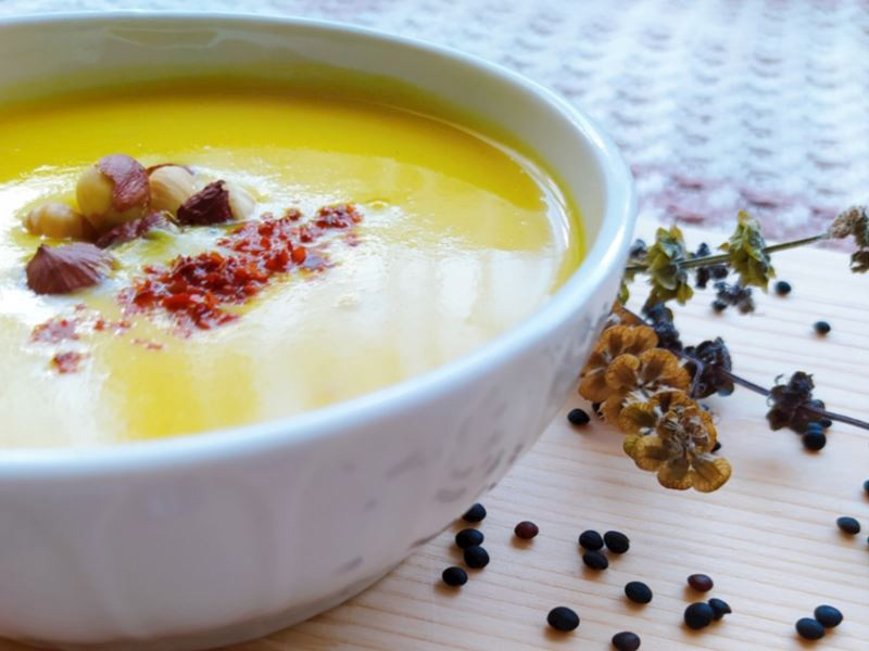 Bal Kabağı Çorbası