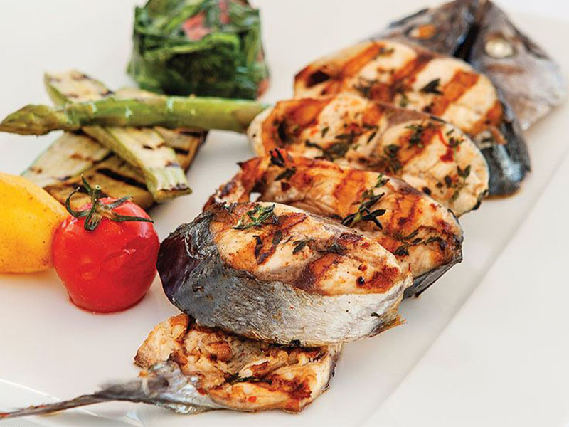 Limon suyu ve zeytinyağı 