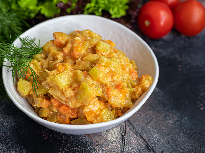 Sebzeleri Sırasıyla Kavurun