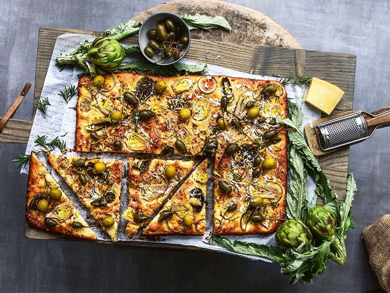 enginarlı foccacia