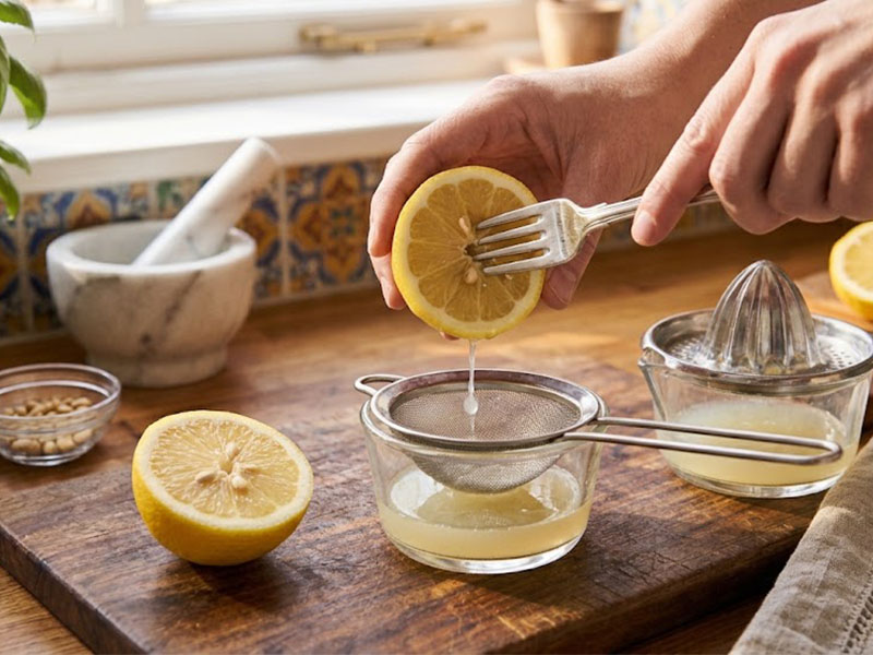 Çatal veya Limon Sıkacağıyla İç Dokuyu Hareketlendirin