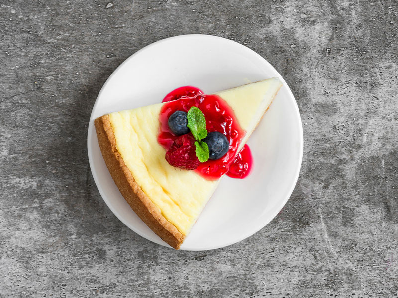 Klasik New York Cheesecake