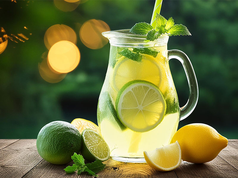 Ev Yapımı Limonata ve Şerbet Tarifleri