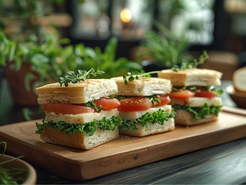 Peynirli Mini Sandviç 