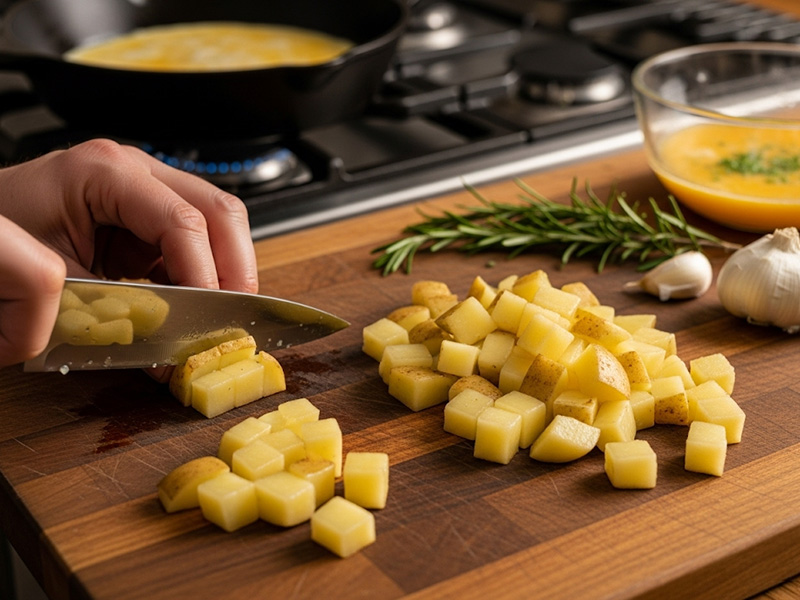Patatesleri Önceden Hazırlayın