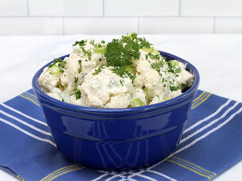 Yoğurtlu Karnabahar Salatası