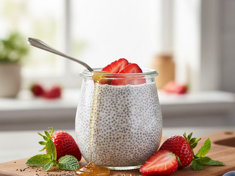 Chia Tohumlu Puding