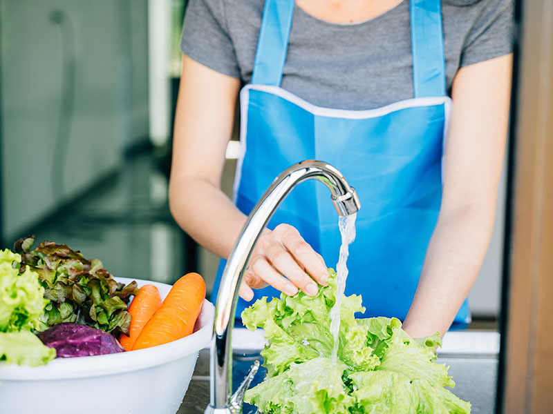 Saklama öncesi yıkama