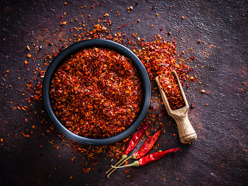 kuru kırmızı biber