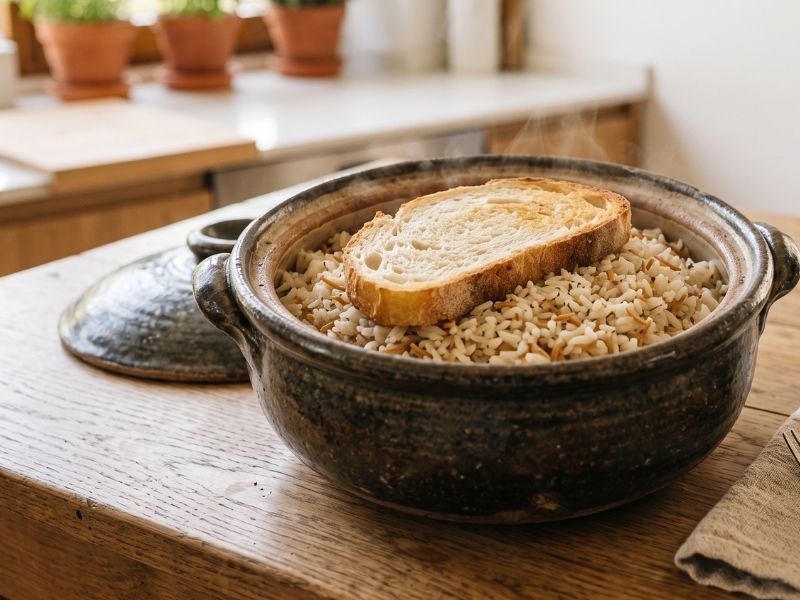 Bir Dilim Beyaz Ekmek Yanık Kokusunu Azaltmaya Yardımcı Olabilir