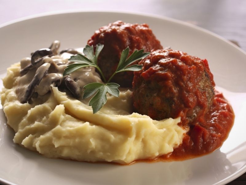 Geleneksel Soslu Köfteler