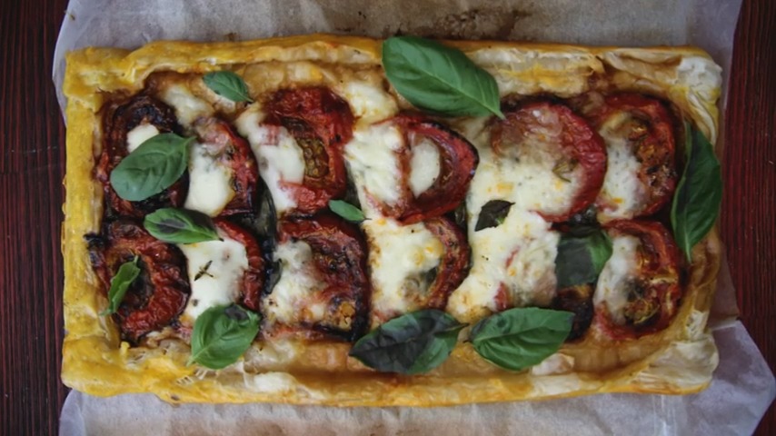 tart caprese