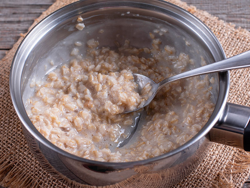 Sütlü Yulaf Lapası