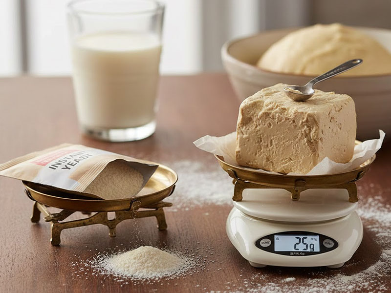 Toz Maya ve Yaş Maya Arasındaki Temel Oran