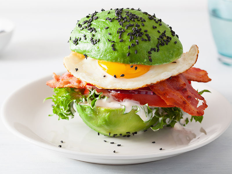 avokadolu burger