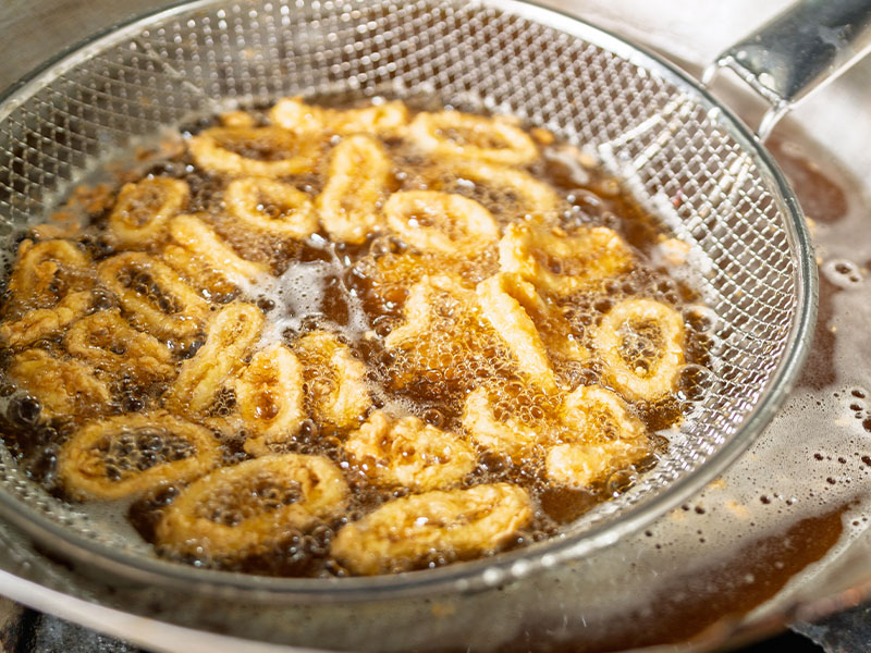 Yağı yeterince ısıtın