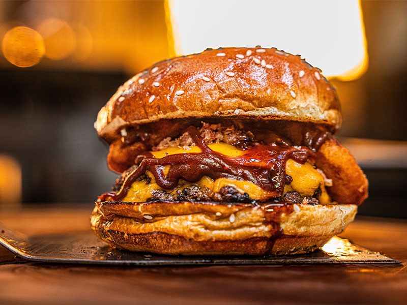 Barbekü Soslu Burger