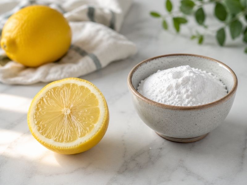 Limon Suyu ve Karbonatı Birlikte Kullanın