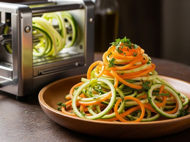 Kabak veya Havuçtan Yapılmış "Spagetti"