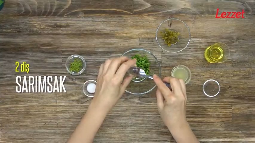 kişniş ve sarımsak