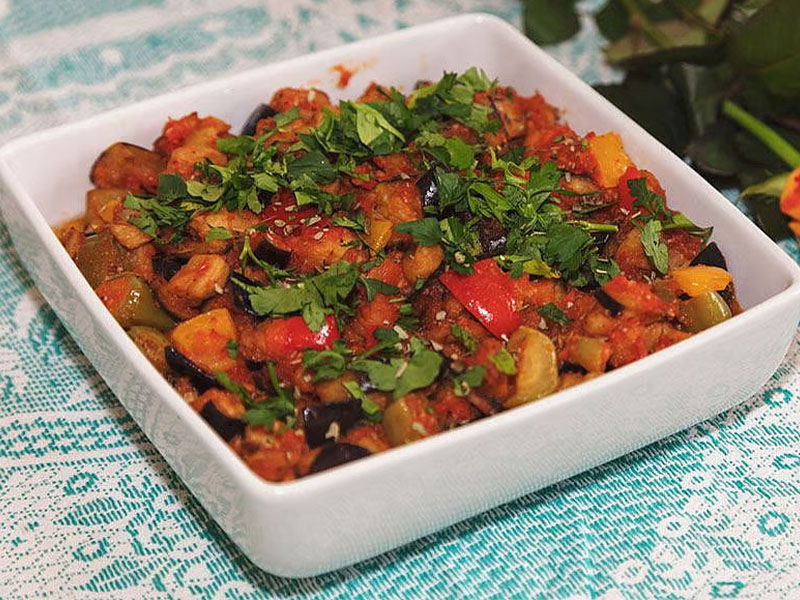 Patlıcan Musakka (Sebzeli Versiyon)