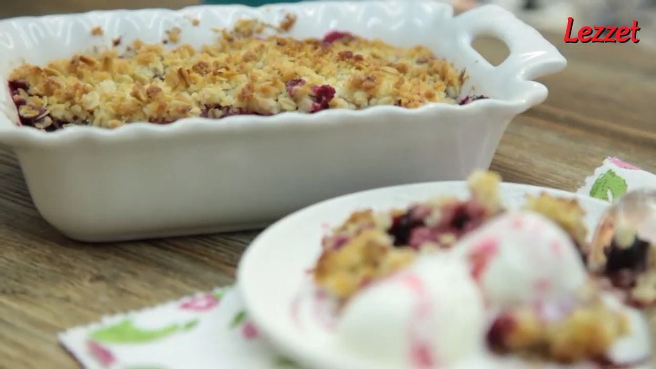 orman meyveli crumble