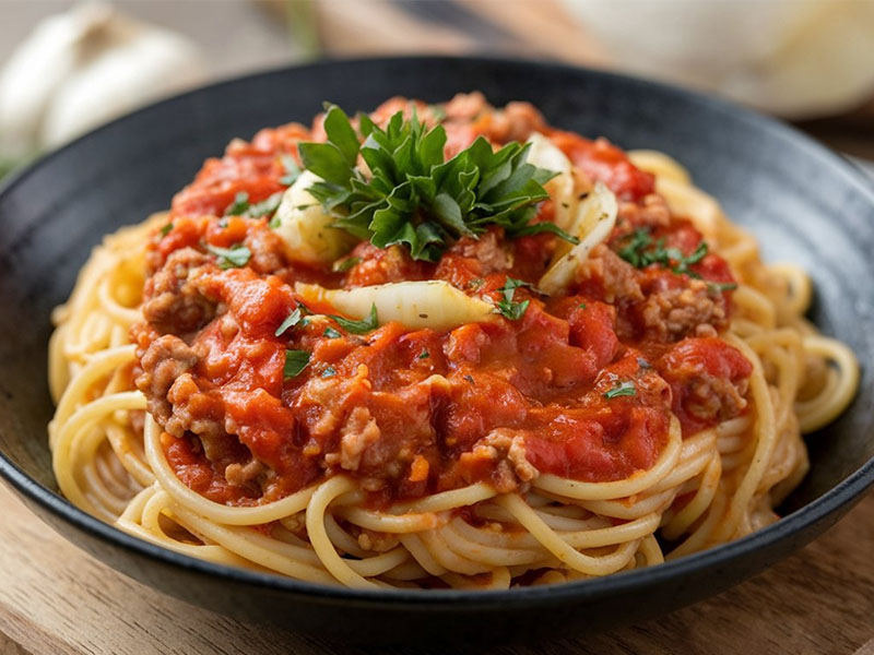 Vito Corleone (The Godfather) – Spaghetti alla Bolognese
