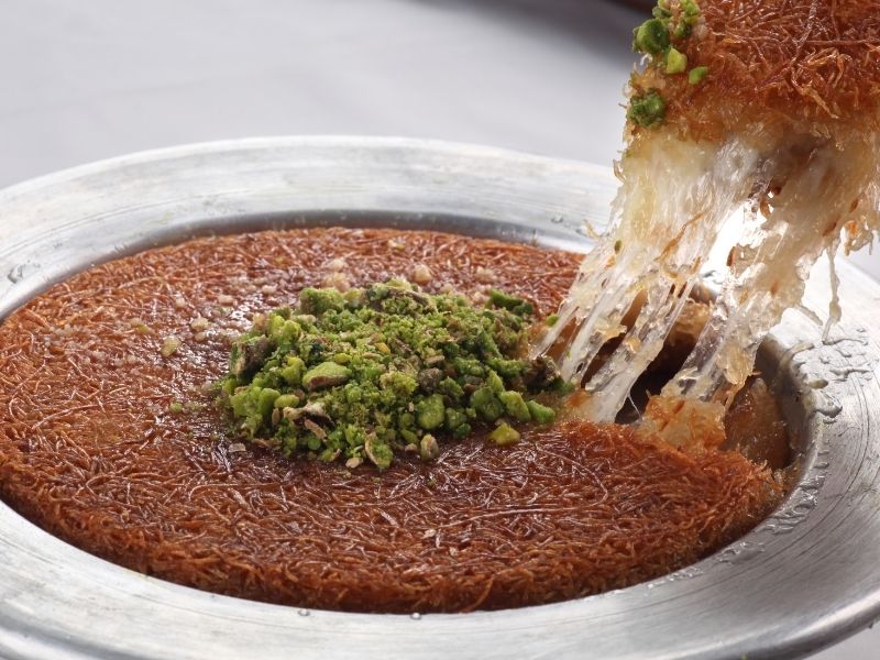 Kadayıf Ve Yağın Kusursuz Bütünleşmesi