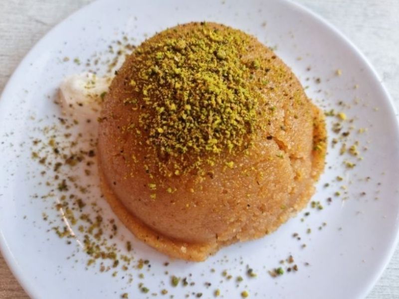 İrmik Helvası Ve Gizli Dondurma Kalbi