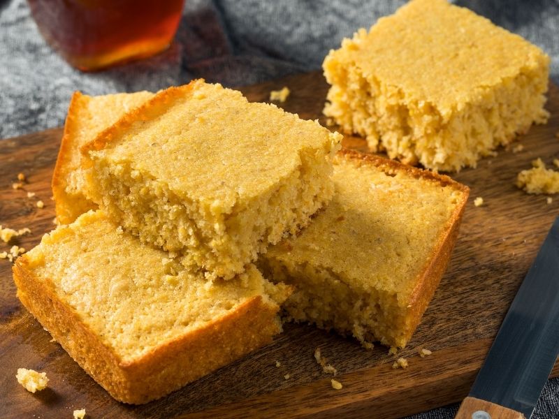 Mısır Unlu Tuzlu Kek