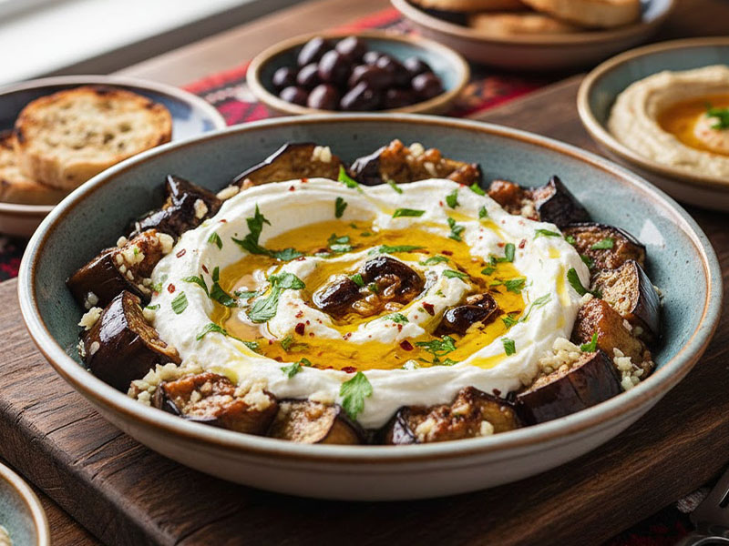 Labneli Şakşuka Meze