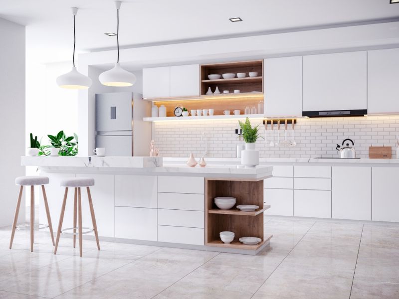 mutfak aydınlatması