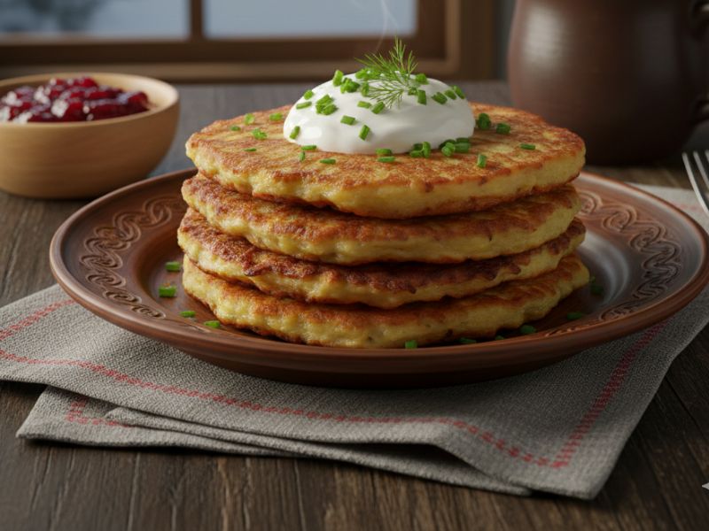 Zemiakove placky - Slovakya