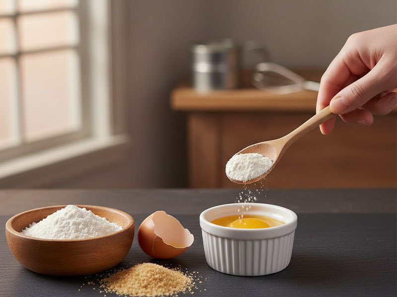 Yumurta ve Un: Kıvam Verici Malzemeler