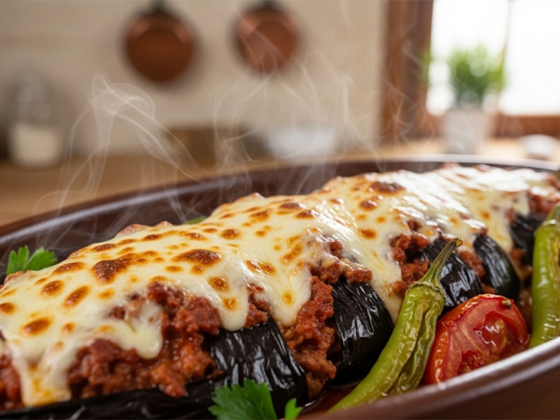 kaşarlı karnıyarık