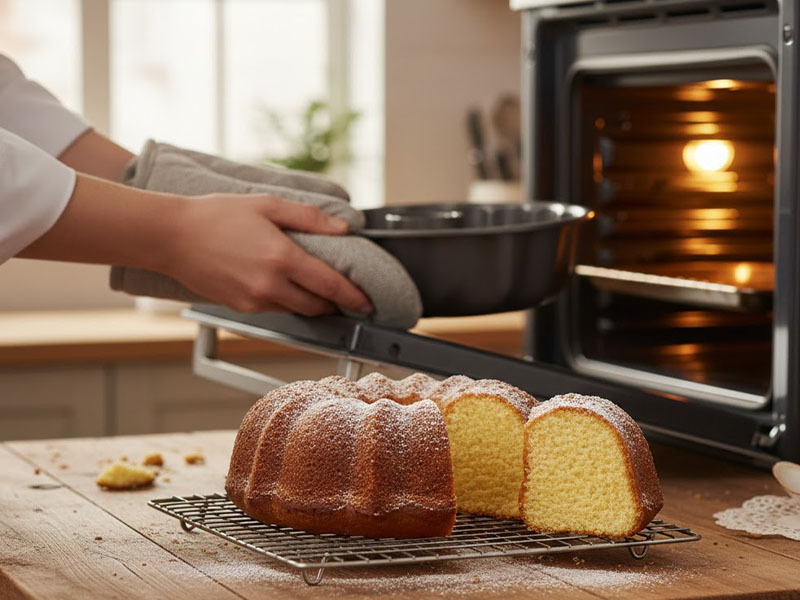 Kekin Yanmasını Önlemeye Yardımcı Olur