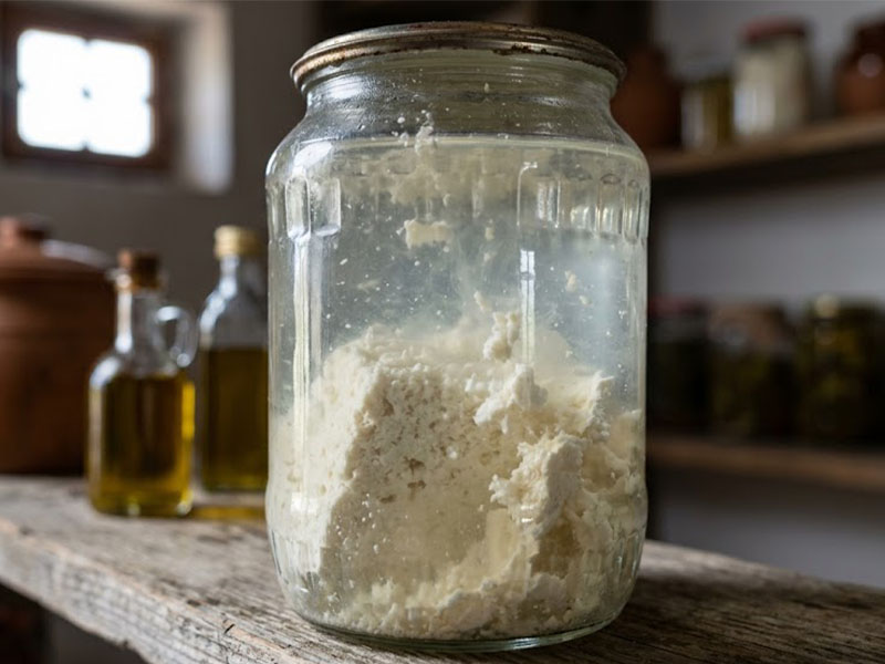 Süt veya Yoğurt İçinde Bekletme