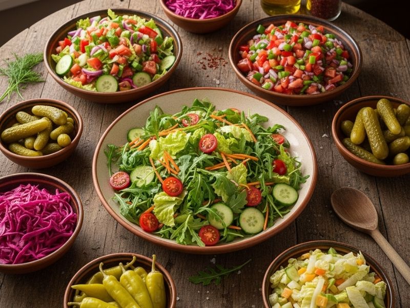 Salatalar ve Taze Sebzeler 