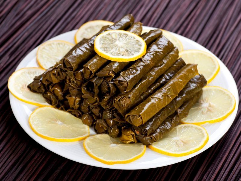 zeytinyağlı yaprak sarma