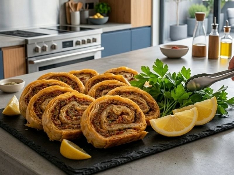  Yufkaların Soslanması