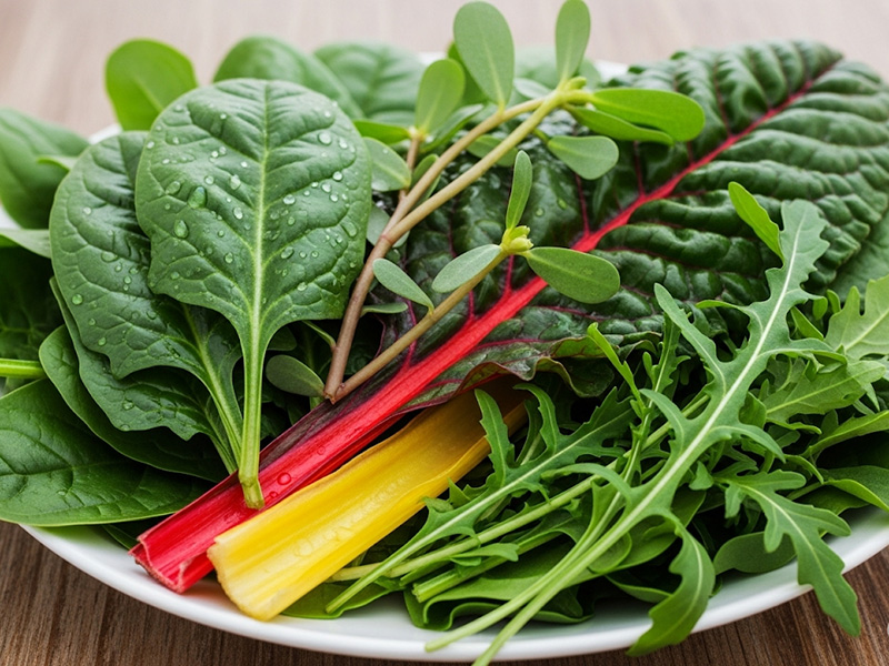 Yeşil Yapraklı Sebzeler – Folik Asit ve Demir Deposu