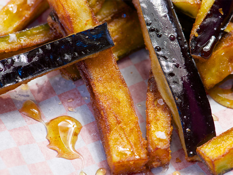 Patlıcanları Kurulamak ve Hazırlamak