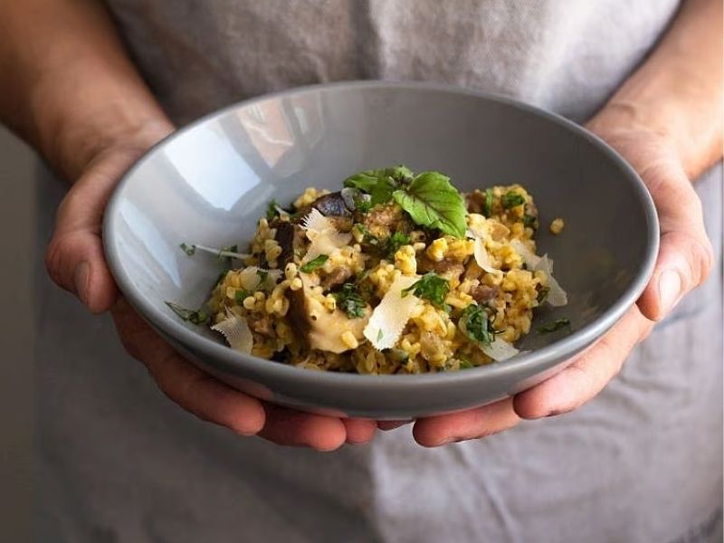 Firik Bulgurlu Risotto Tarifi