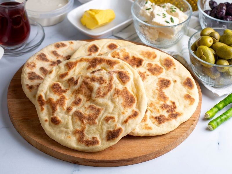 Sodalı Kaşarlı Bazlama