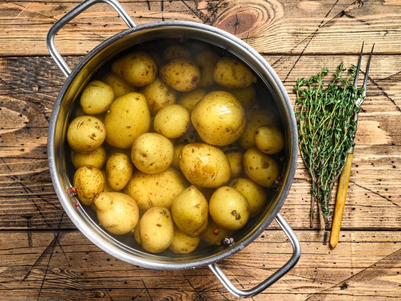 Patates haşlama suyu