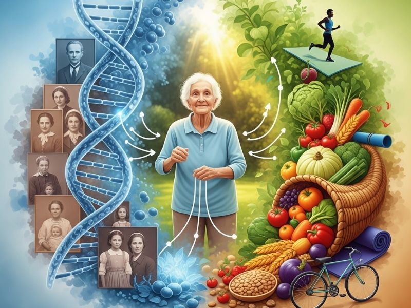Genetik Önemli Ama Yaşam Tarzı Ve Beslenme De Önemli...