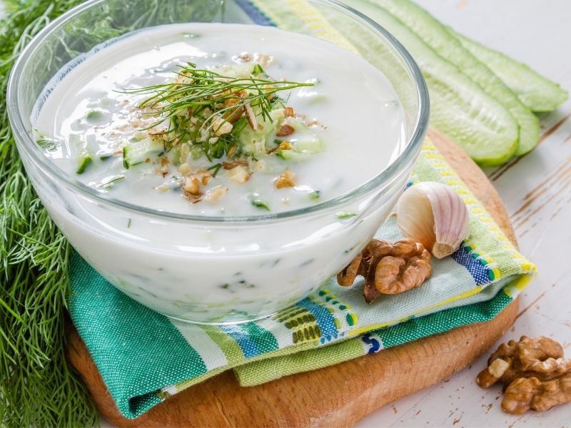 Cevizli Cacık Tarifi