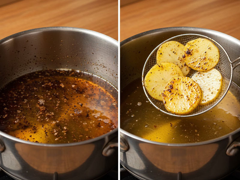 Yağın Temizlenmesine Yardımcı Olmak İçin