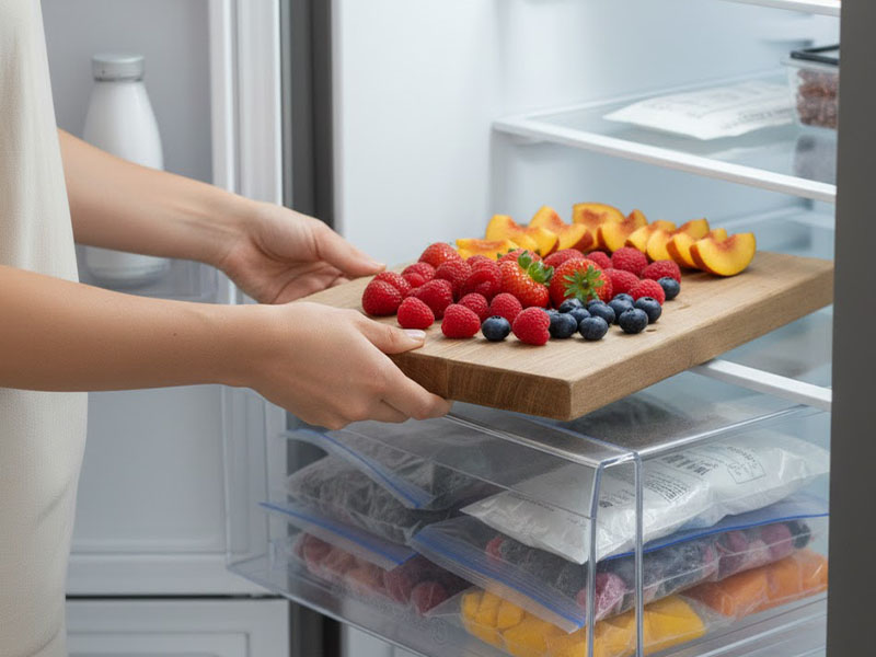 Olgun Meyveleri Hemen Tüketin veya Dondurun