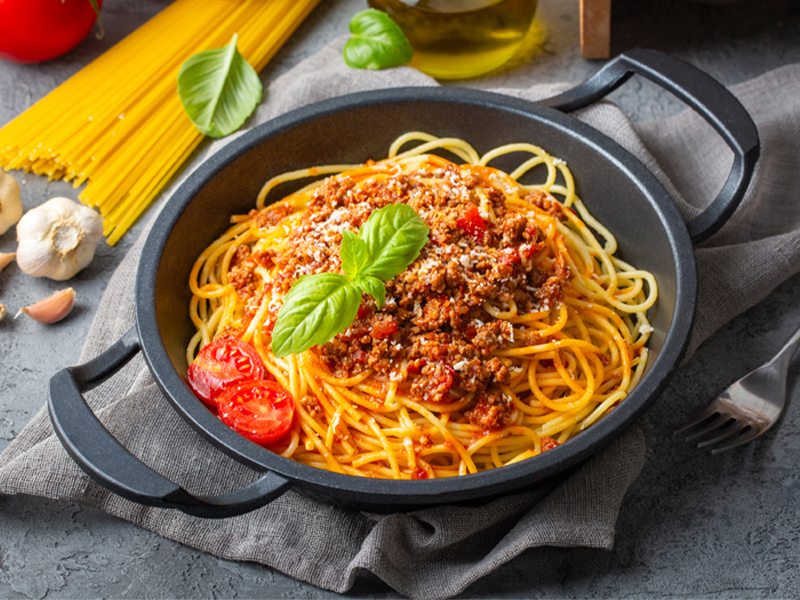 Ev Yapımı Spagetti Bolognese